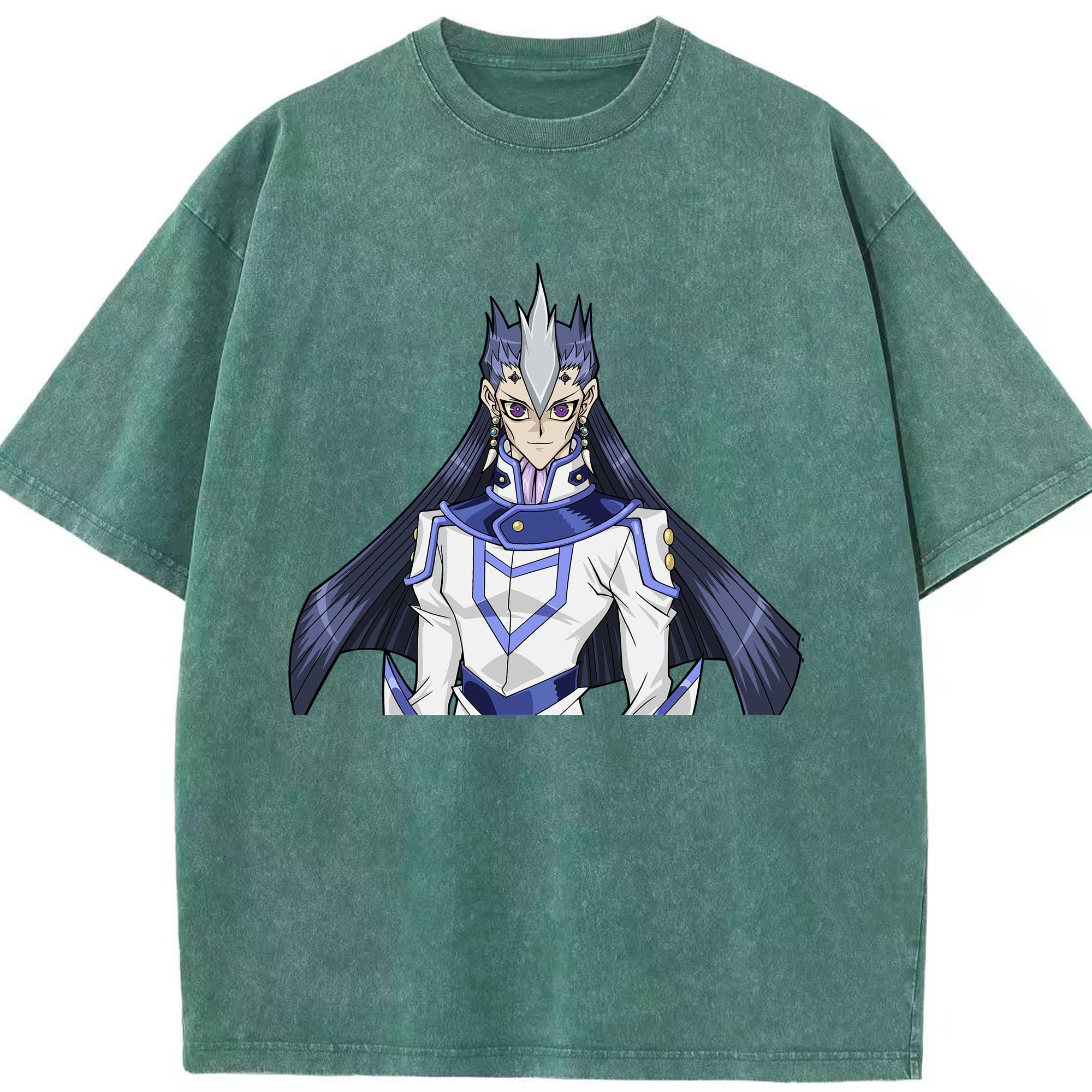 （画像用） 遊☆戯☆王 Yu-Gi-Oh! 綿100% ヴィンテージ風 半袖Tシャツ（フロントプリント）